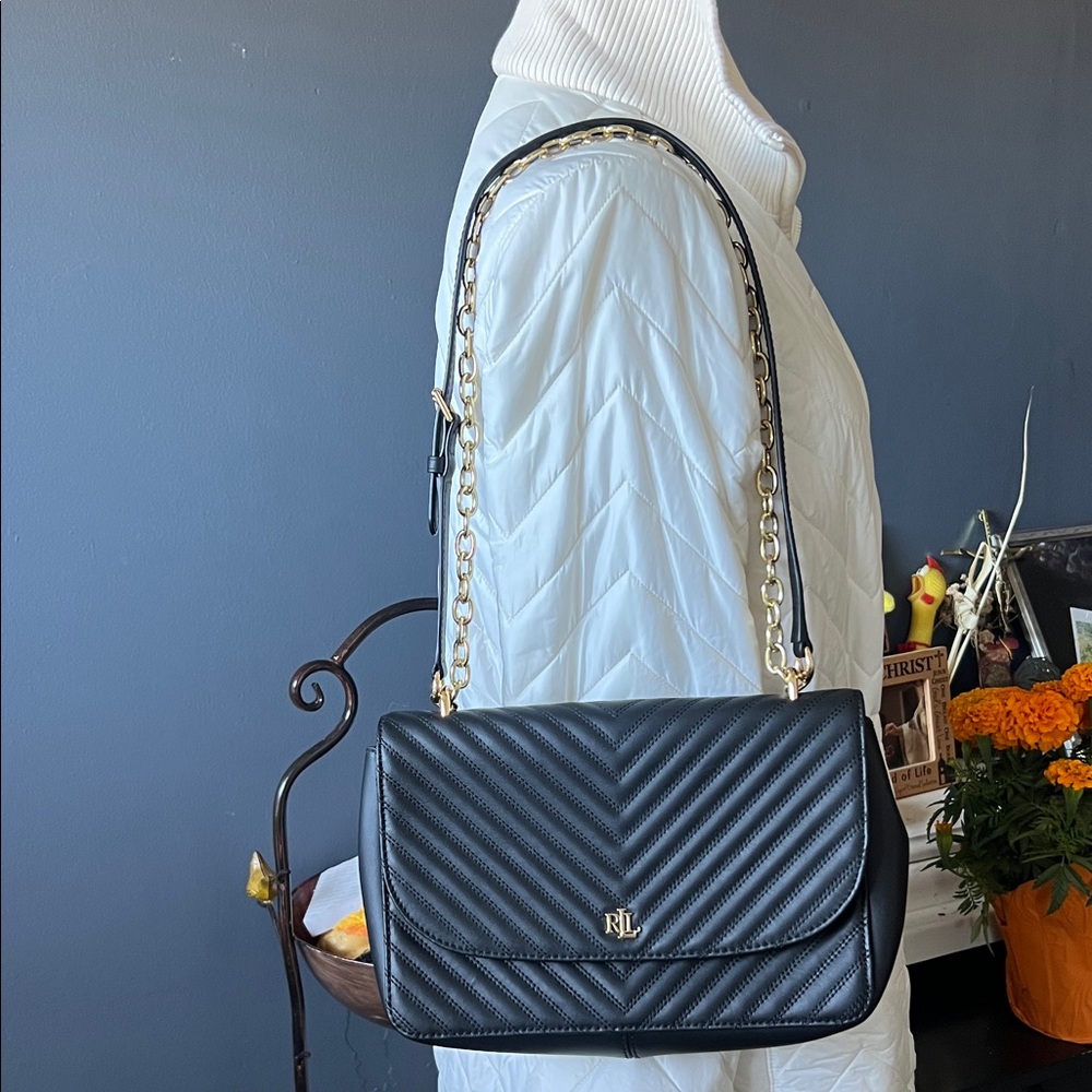 LAUREN  Ralph Lauren Black Shoulder Bag and cross body bag